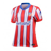 Echipament fotbal Atletico Madrid Angel Correa #10 Tricou Acasa 2024-25 pentru femei maneca scurta